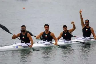 قایق کایاک چهارنفره ایران به مدال برنز بازی‌های آسیایی رسید