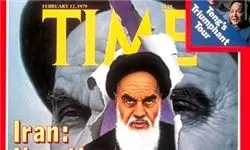 تصویر امام به عنوان مرد سال روی جلد مجله تایم+تصاویر