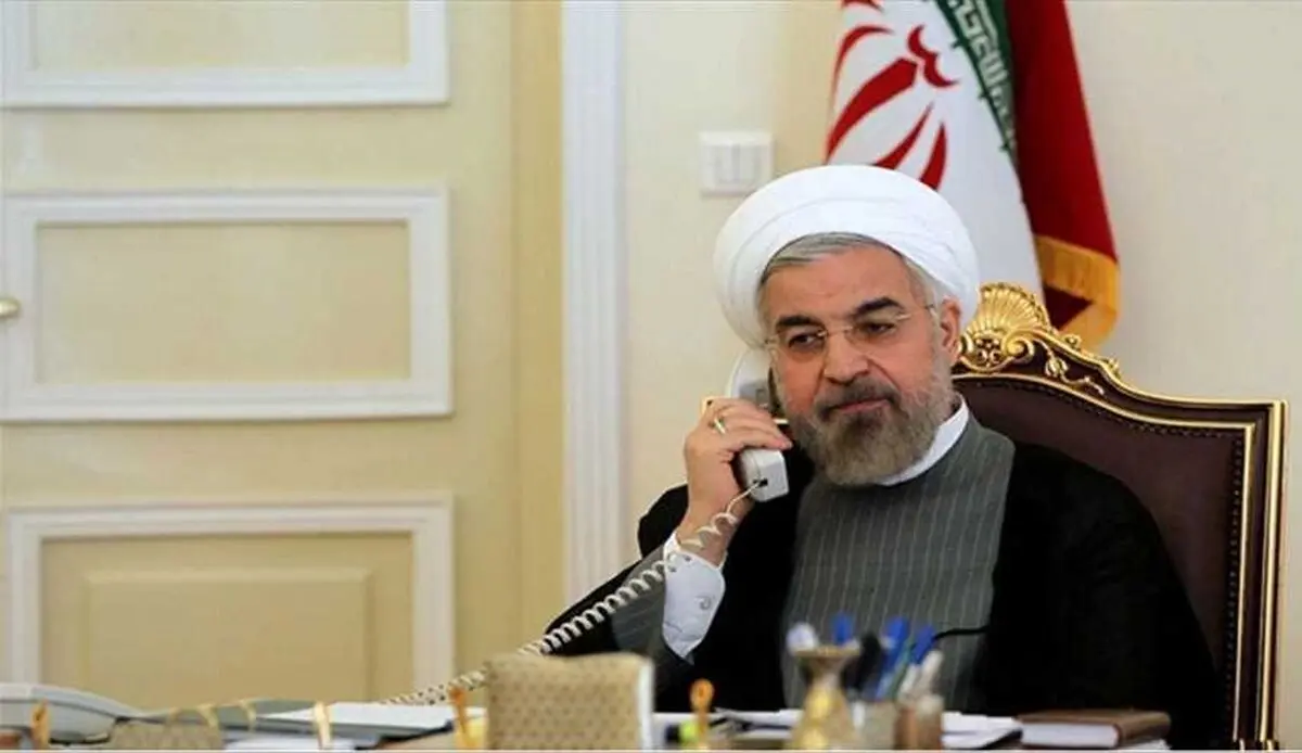 گفتگوی تلفنی روحانی با میشل عون 