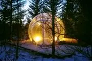 هتل حبابی در ایسلند/ تصاویر