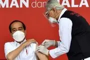 رئیس‌جمهور اندونزی واکسن چینی تزریق کرد