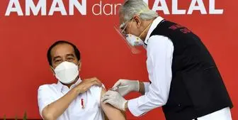 رئیس‌جمهور اندونزی واکسن چینی تزریق کرد