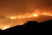 آتش‌سوزی در آمریکا

