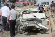 خواب‌آلودگی راننده جان ۵ نفر را گرفت