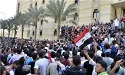 درگیری نیروهای امنیتی مصر با دانشجویان
