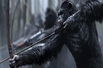 انتشار تصاویر فیلم "سیاره میمون ها"