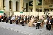 
لاریجانی در دیدار اعضای دولت با رهبر انقلاب
