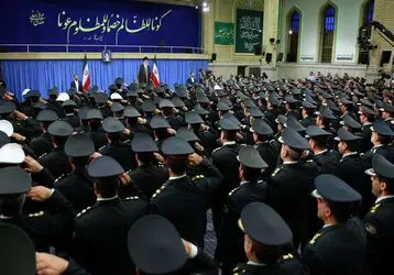 دیدار ناجا با رهبری