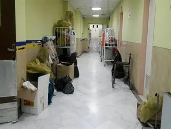وضعیت نابسامان بیمارستان فیروزکوه