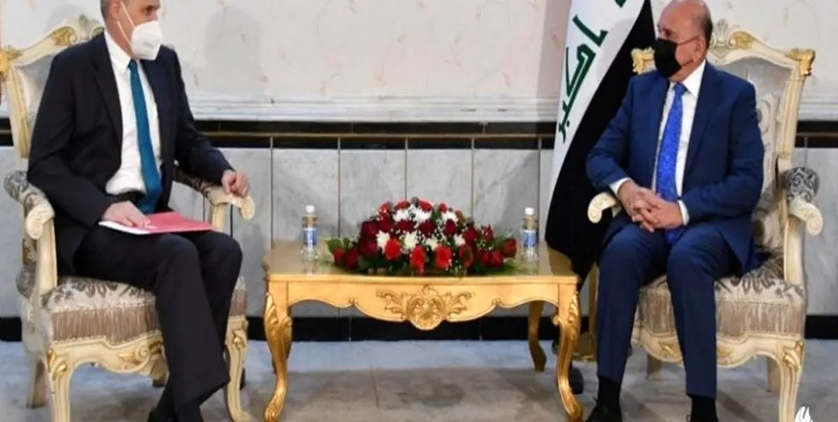 دیدار سفیر آمریکا با وزیر خارجه عراق