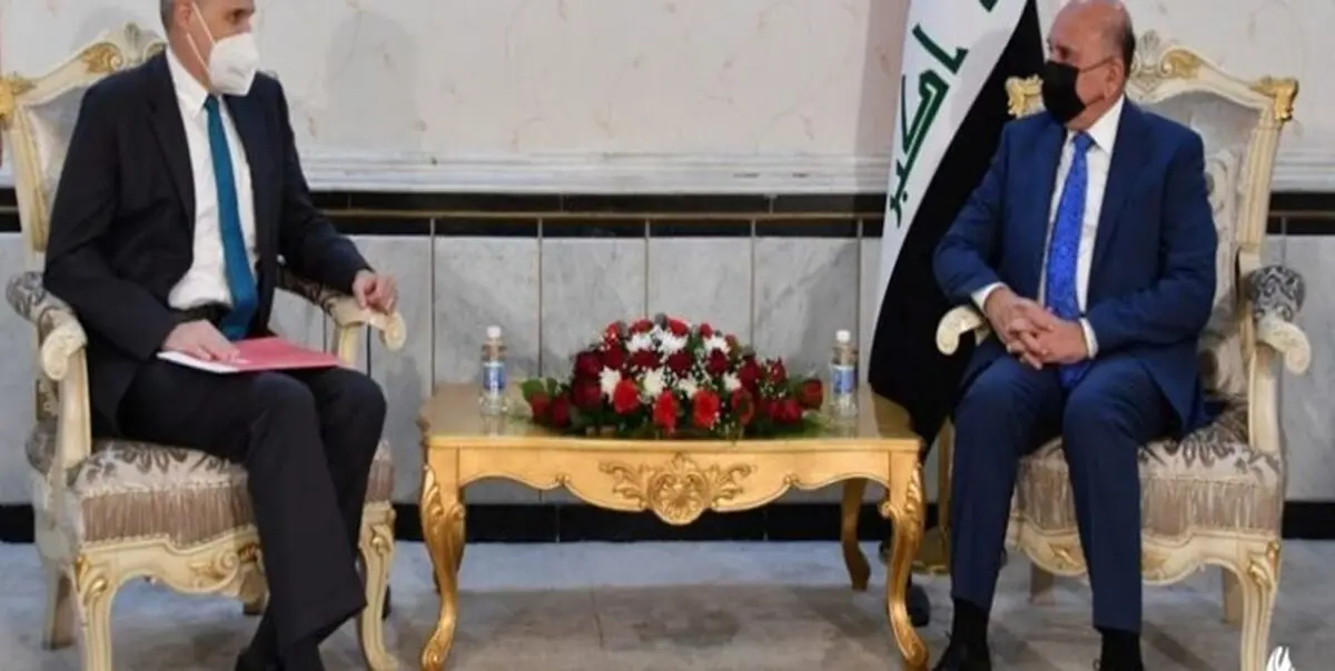 دیدار سفیر آمریکا با وزیر خارجه عراق
