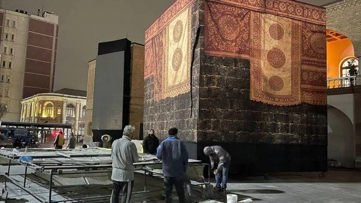 حضور گسترده مردم تهران در نمایش بزرگ «فاتح خیبر» +فیلم