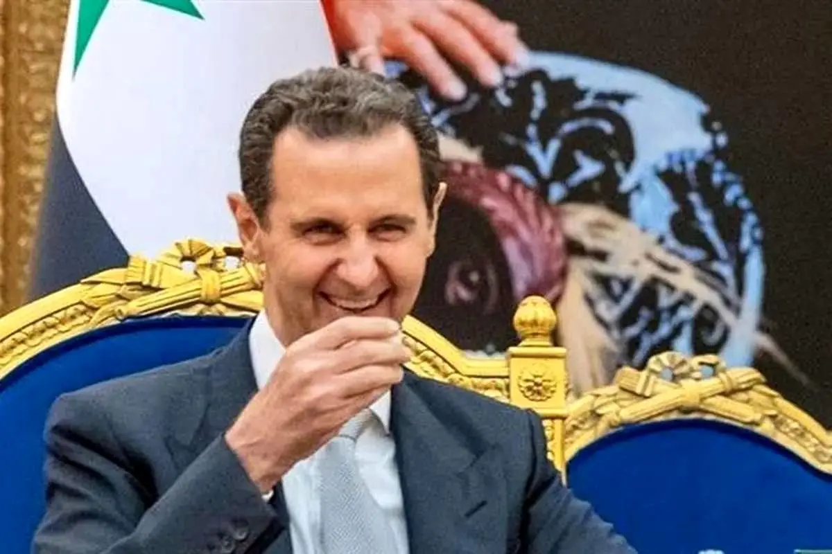 بشار اسد به همراه دختری جوان در مسکو!+عکس