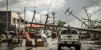 آمار تلخ قربانیان طوفان مرگبار فیلیپین +تصاویر