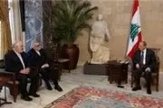 دیدار علاء‌الدین بروجردی با رئیس‌جمهور لبنان