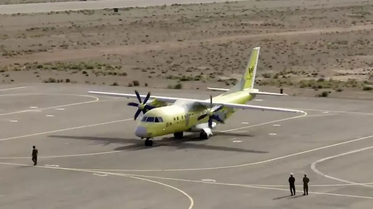 پرواز اولین هواپیمای شناسایی ساخت ایران +فیلم