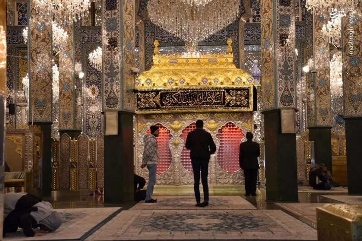 بازگشایی حرم حضرت زینب(س) برای زیارت