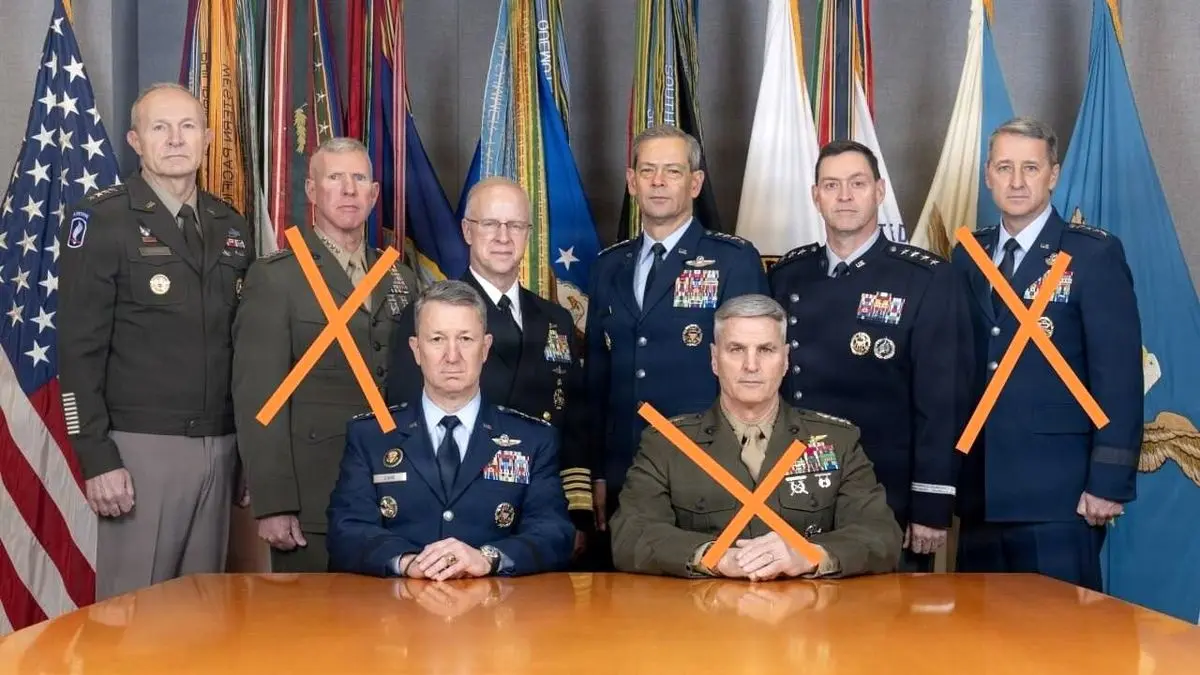 فرماندهان نظامی ارشد برکنار شده آمریکا چه کسانی هستند؟