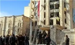 انفجار در باشگاه افسران سوریه در حلب