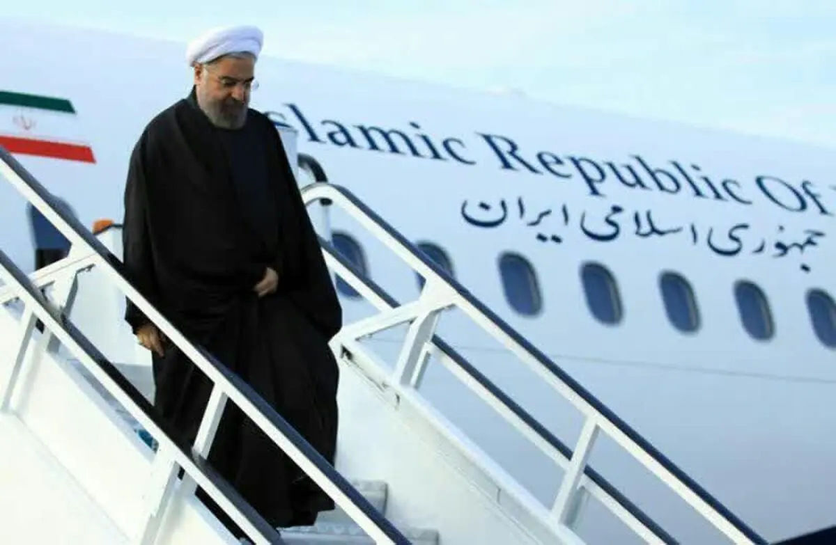 روحانی وارد گلستان شد
