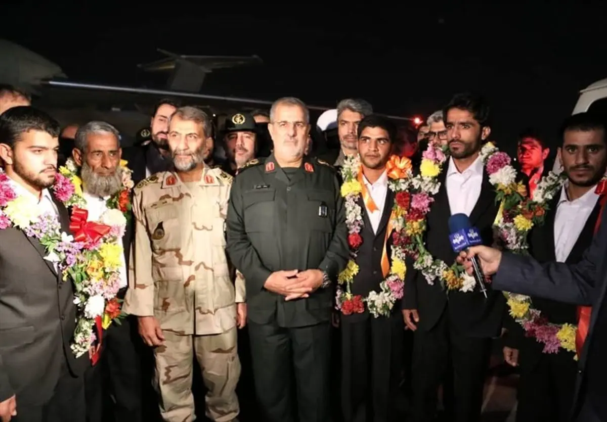 آزادی 5 تن از مرزبانان ربوده شده+عکس