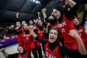 صعود بانوان بسکتبال ایران در رنکینگ جهانی 