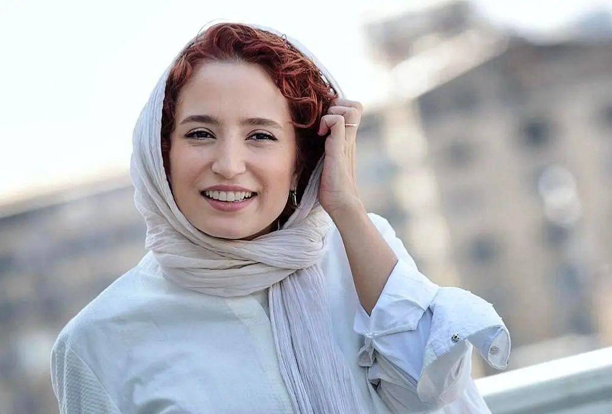 خنده های از ته دل «نگار جواهریان» درکنار صابر ابر/ عکس