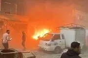 انفجار در مقر پلیس و ایست و بازرسی در حمص سوریه