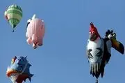 جشنواره بالن ها در نیومکزیکو / گزارش تصویری