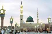 انتشار عکسی تأثیرگذار از مسجد النبی 