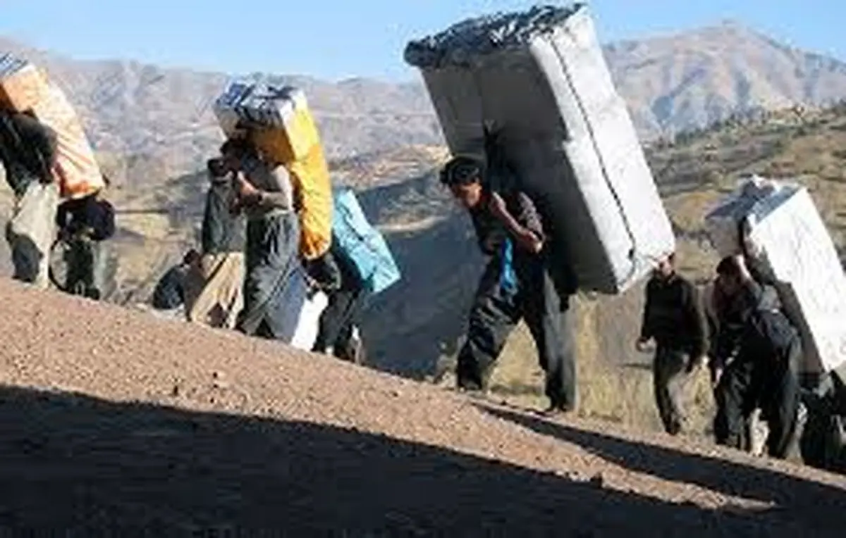 رنج فراوان کولبران برای اندکی مزد
