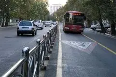 برخورد دو دستگاه اتوبوس BRT