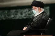 عکس رهبر معظم انقلاب در عزاداری شب تاسوعا ۱۴۰۰
