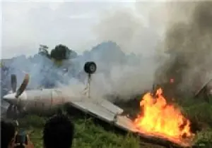 قربانیان سقوط هواپیما در کلمبیا