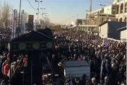 بازتاب مراسم تشییع پیکر شهدای آتش‌نشان حادثه پلاسکو در رسانه‌های جهان