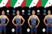 راهیابی ۴ نماینده ایران به یک چهارم نهایی کشتی آزاد قهرمانی جهان