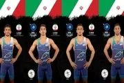 راهیابی ۴ نماینده ایران به یک چهارم نهایی کشتی آزاد قهرمانی جهان