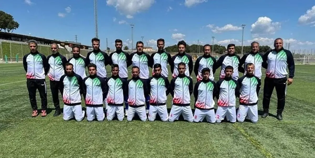 برد پر‌گل تیم ملی فوتبال هفت نفره ایران برابر برزیل