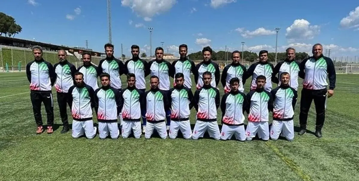 برد پر‌گل تیم ملی فوتبال هفت نفره ایران برابر برزیل