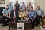 دیدار مدیران فدراسیون با پیشکسوت داوری فوتسال