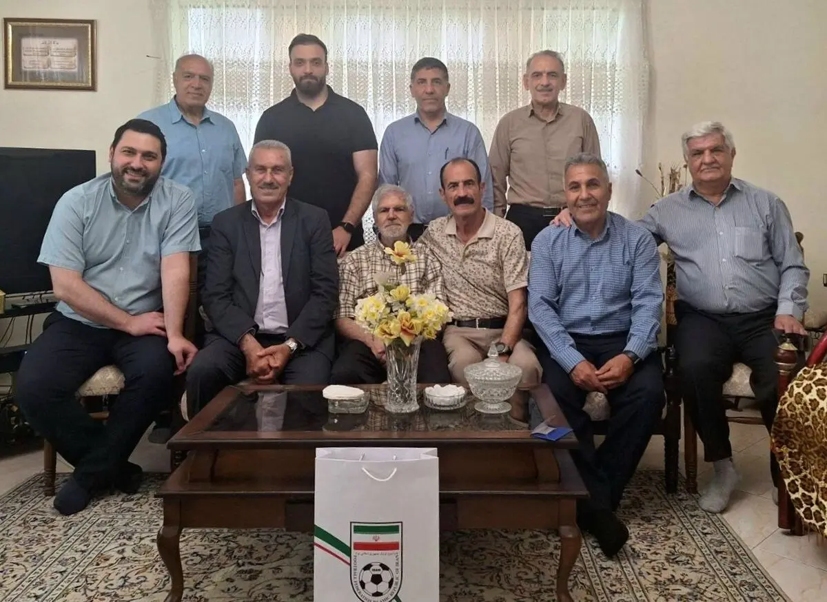 دیدار مدیران فدراسیون با پیشکسوت داوری فوتسال