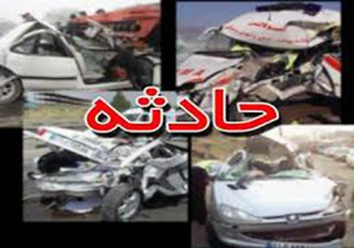 برخورد و واژگونی در اتوبان یاسینی