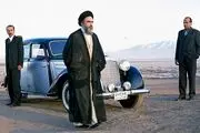 گریم شگفت انگیز عبدالرضا اکبری در نقش امام خمینی(ره)/ تصاویر