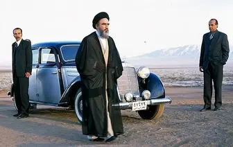 گریم شگفت انگیز عبدالرضا اکبری در نقش امام خمینی(ره)/ تصاویر