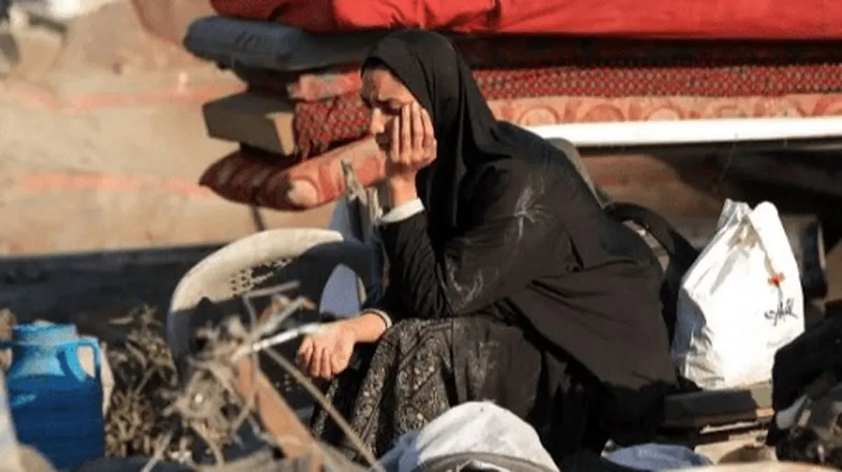 زنان غزه میان آوار زایمان می‌کنند