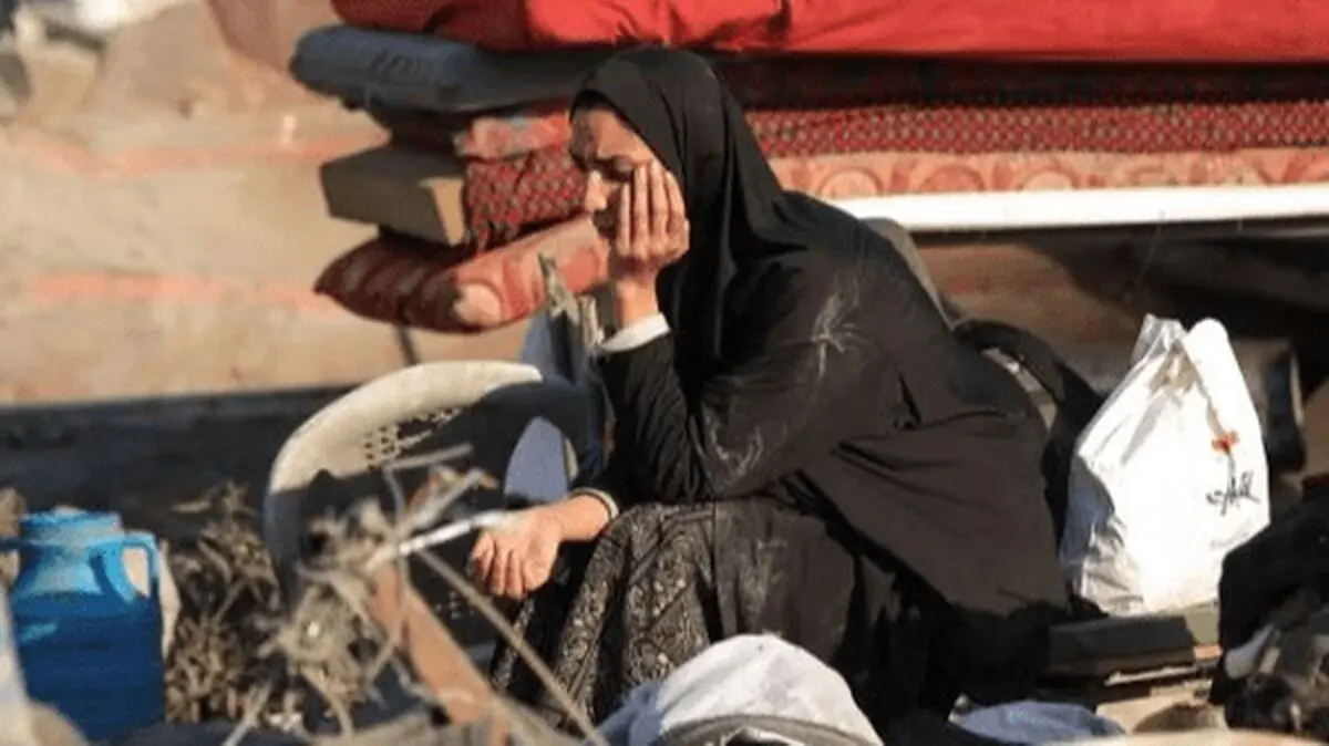 زنان غزه میان آوار زایمان می‌کنند