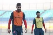 حضور کامیابی‌نیا در تمرین گروهی پرسپولیس