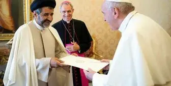 سفیر ایران در واتیکان استوارنامه خود را تقدیم پاپ کرد