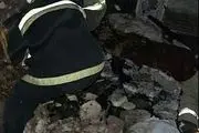 تخریب منزل مسکونی در اثر انفجار مواد محترقه