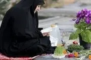 درهای بهشت زهرا(س) برای تحویل سال باز است
